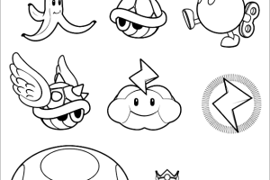 Super Mario Coloring Pages | Coloring pages for Kids | #6