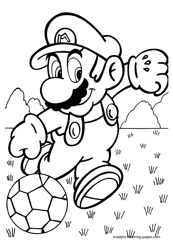 Super Mario Coloring Pages | Coloring pages for Kids | #7