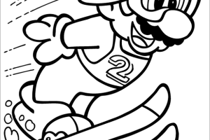 Super Mario Coloring Pages | Coloring pages for Kids | #9