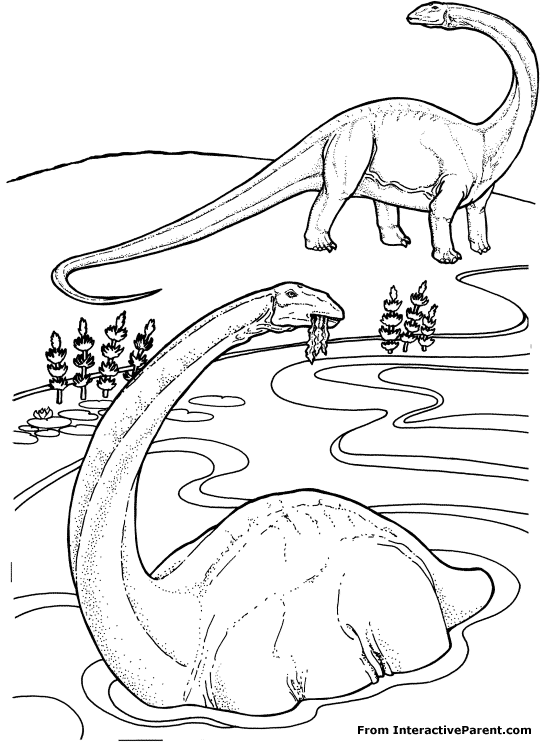 Wash Dinosaur Coloring Pages  | Coloring pages for Boys