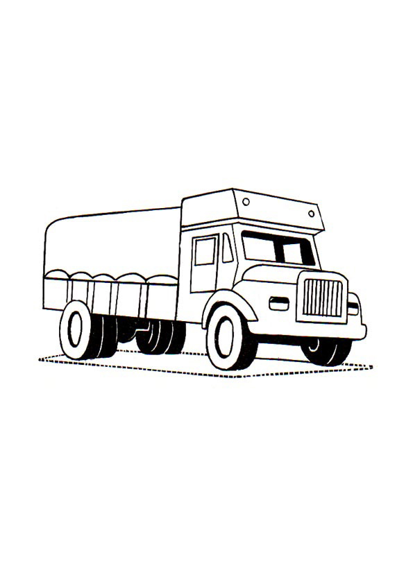  Mine Truck Coloring Pages