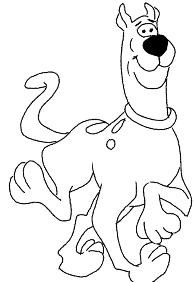 Scooby Doo Coloring Pages | Scooby Doo PAGES Ã€ COLORIER | #14