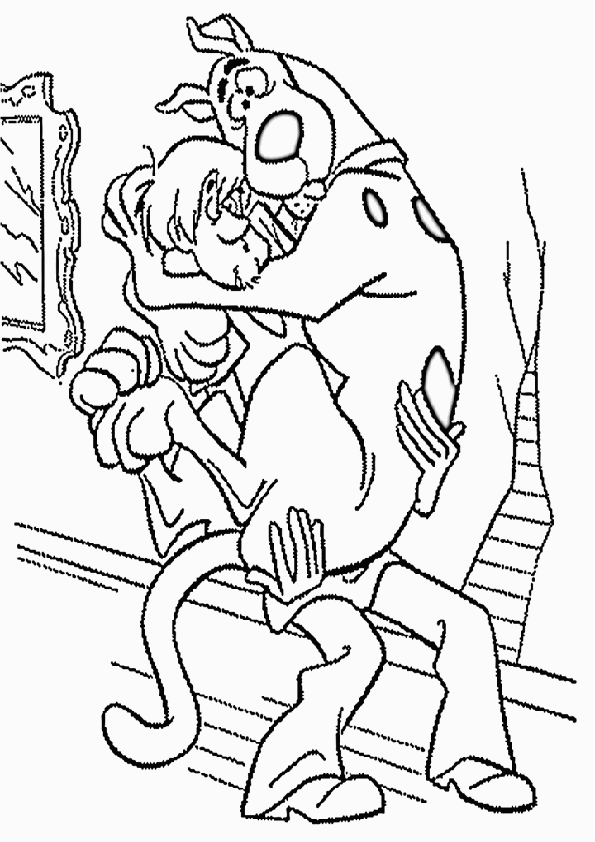  Scooby Doo Coloring Pages | Scooby Doo PAGES Ã€ COLORIER | #18