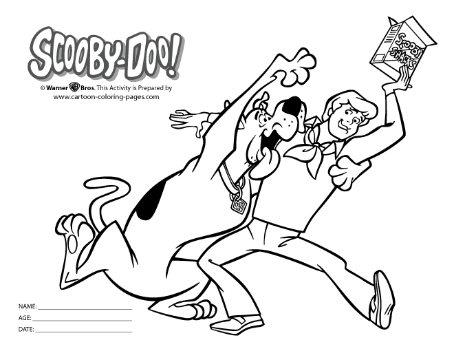Scooby Doo Coloring Pages | Scooby Doo PAGES Ã€ COLORIER | #20