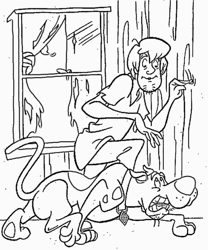 Scooby Doo Coloring Pages | Scooby Doo PAGES Ã€ COLORIER | #21