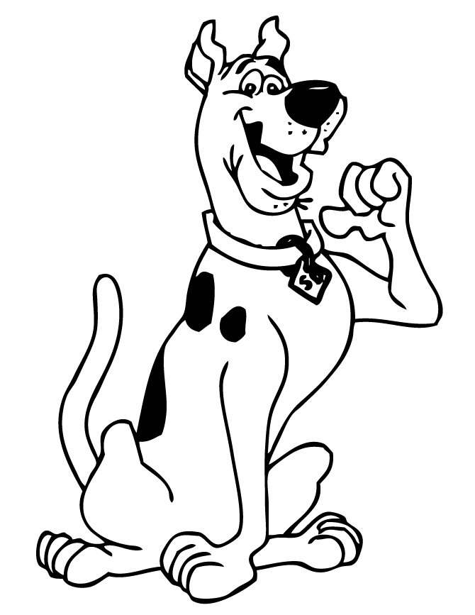 Scooby Doo Coloring Pages | Scooby Doo PAGES Ã€ COLORIER | #5