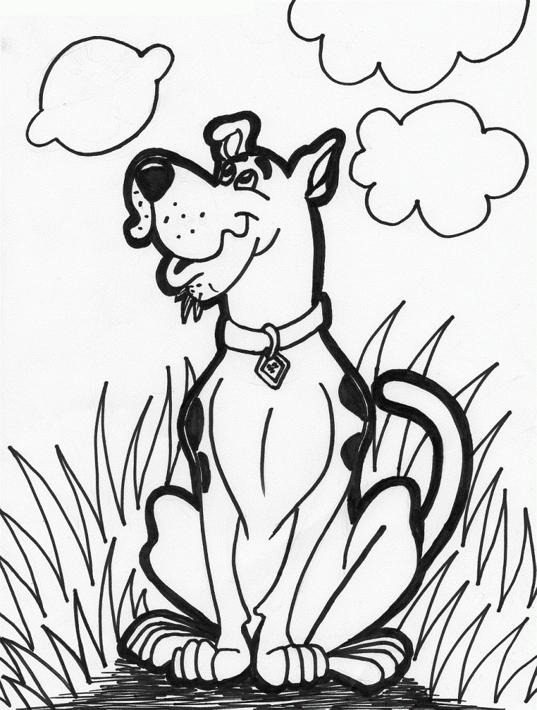 Scooby Doo Coloring Pages | Scooby Doo PAGES Ã€ COLORIER | #6