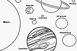 Solar System Coloring Pages | Coloring page | Color pages | #36