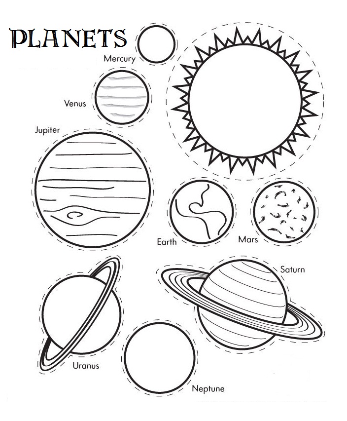  Solar System Coloring Pages | Coloring page | Color pages | #4