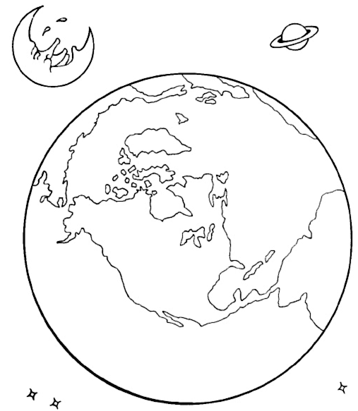 Solar System Coloring Pages | Coloring page | Color pages | #8
