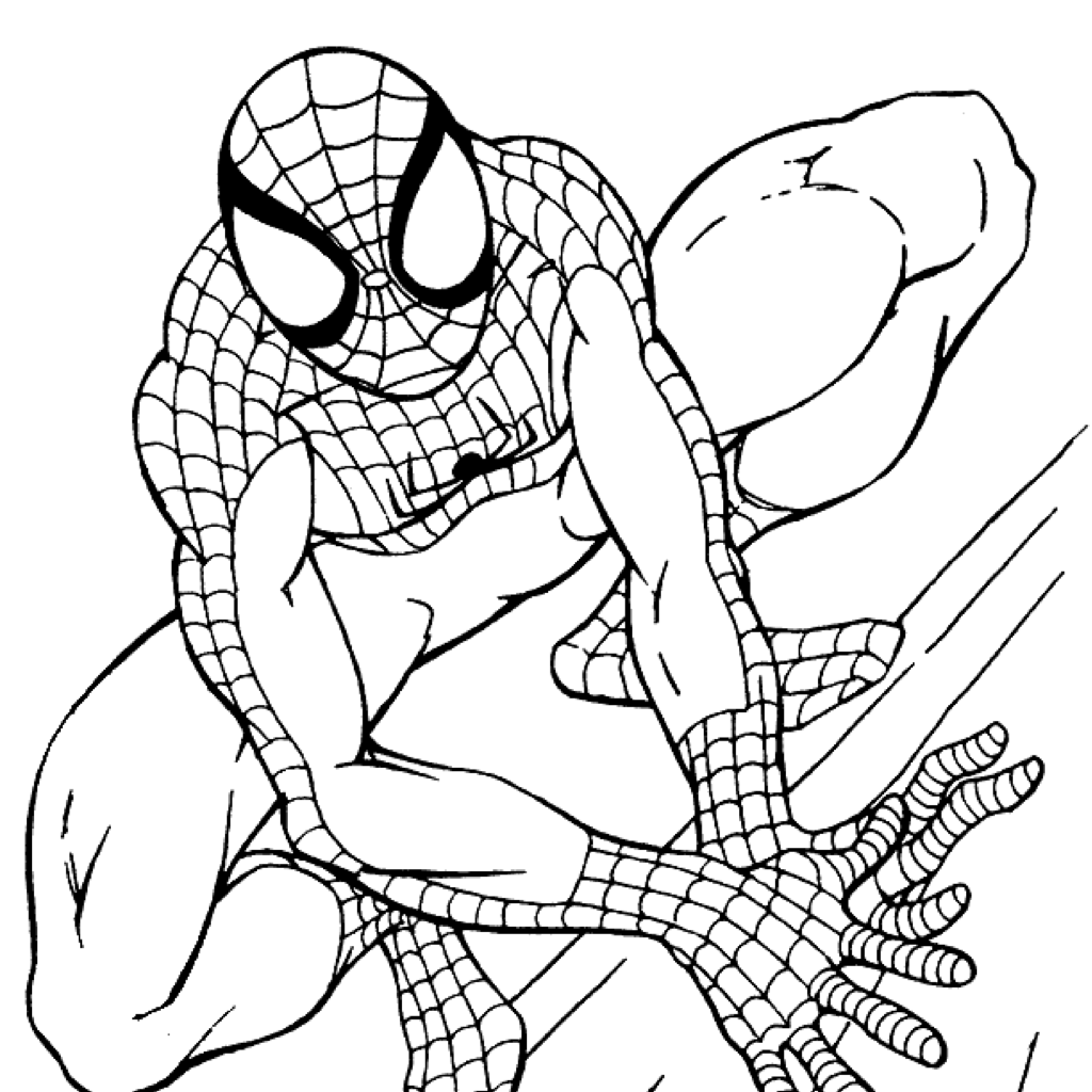  Spiderman Coloring pages | Coloring page | FREE Coloring pages for kids | #18