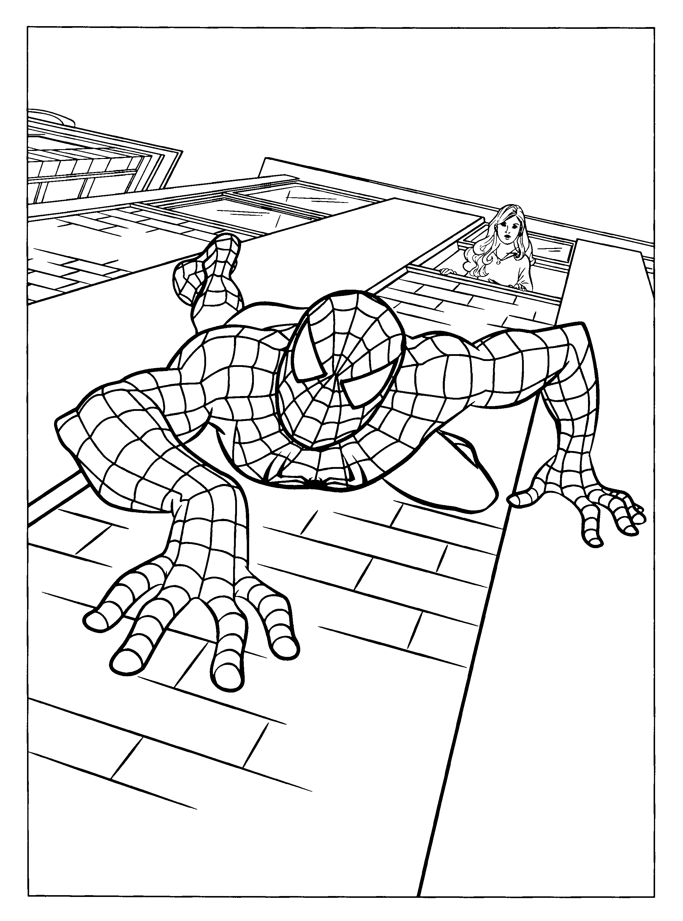 Spiderman Coloring pages | Coloring page | FREE Coloring pages for kids | #20