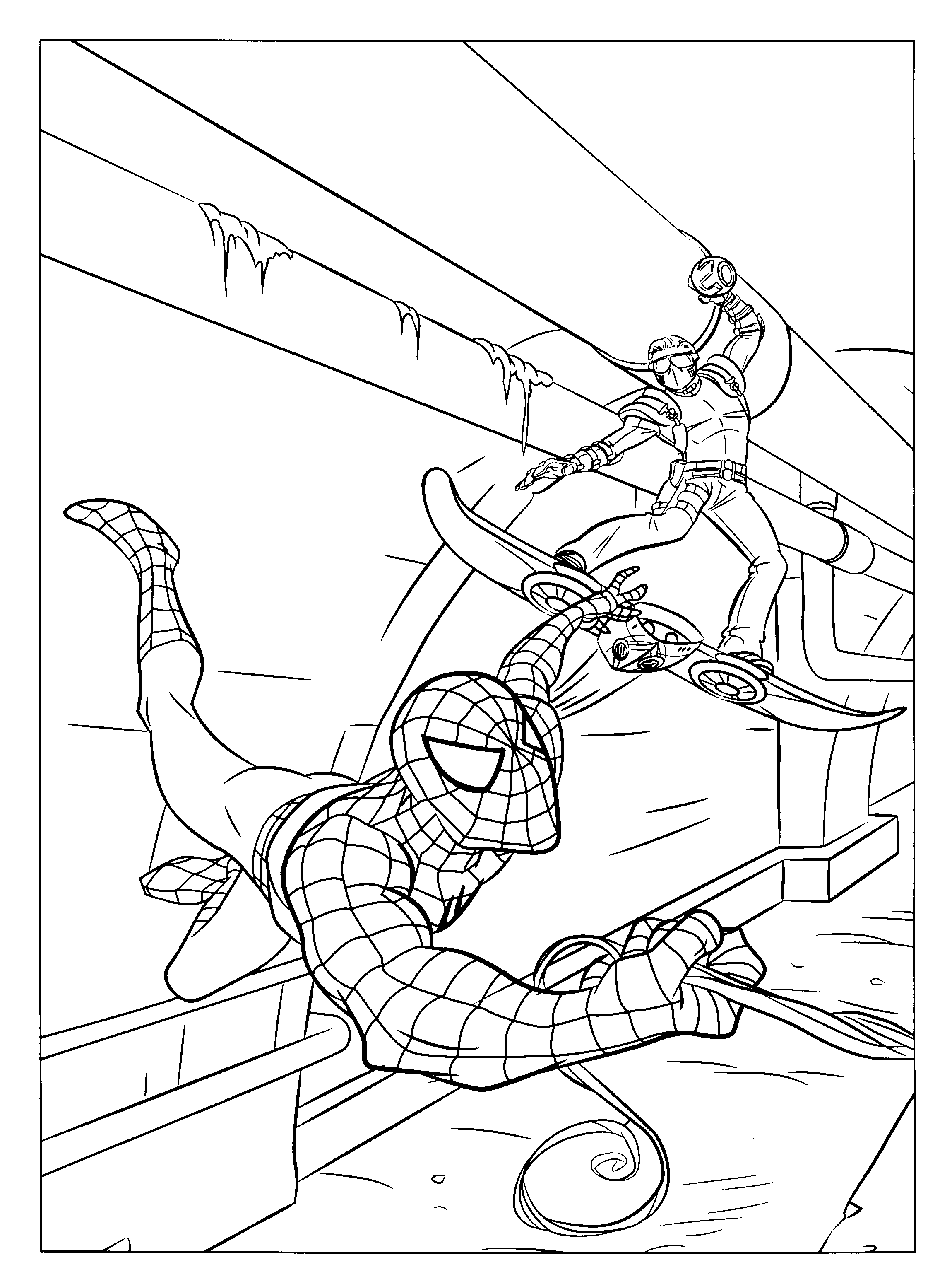 Spiderman Coloring pages | Coloring page | FREE Coloring pages for kids | #6
