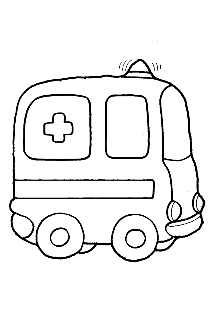 Urgency Truck Coloring Pages