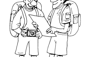 2 Explorators Coloring page | Coloring pages to print | Color Printing |
