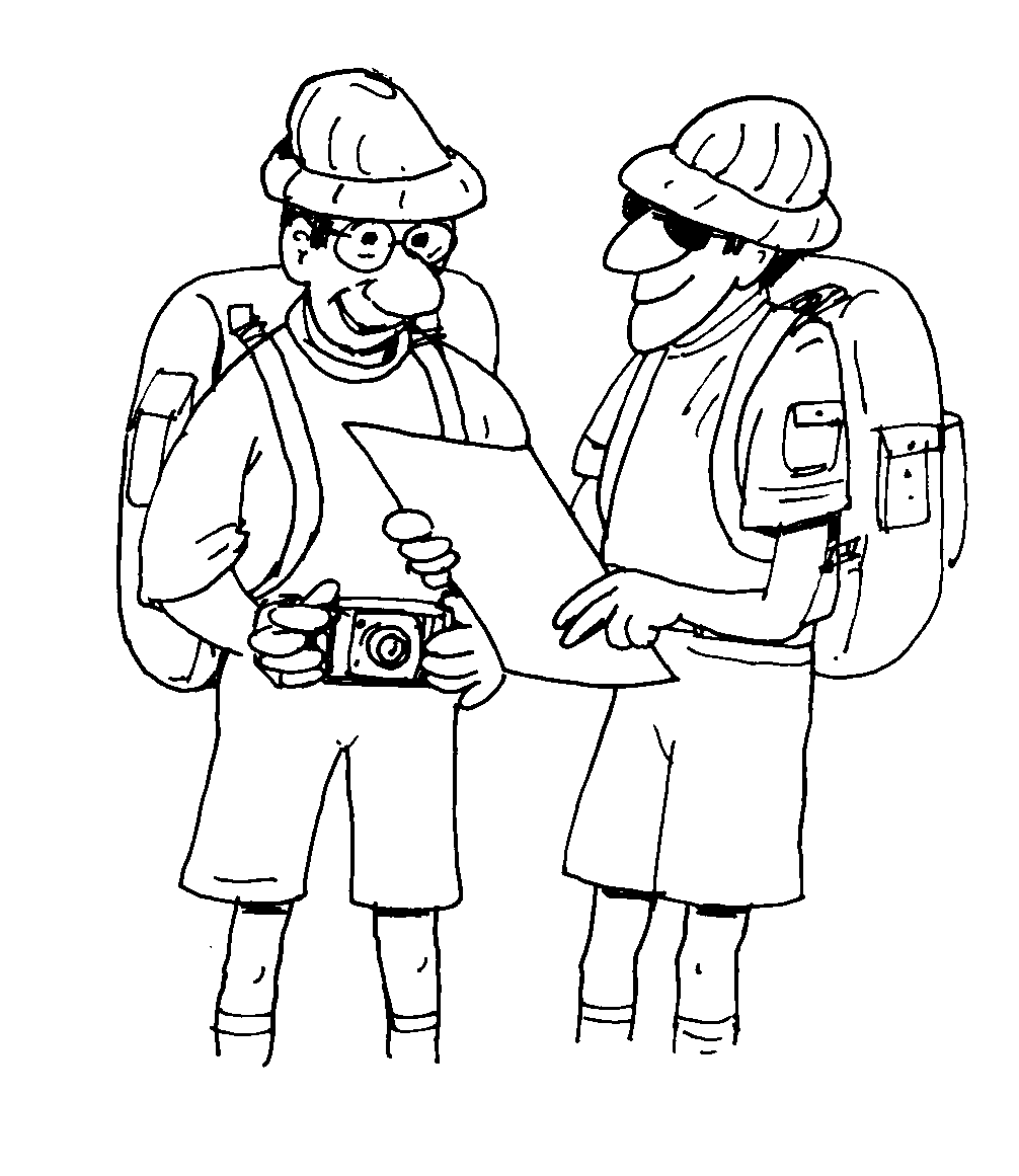  2 Explorators Coloring page | Coloring pages to print | Color Printing |