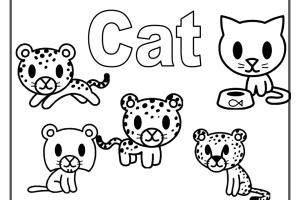 Cat Coloring Pages | Cats Coloring pages |Kitten Coloring pages | Cool cats | #20