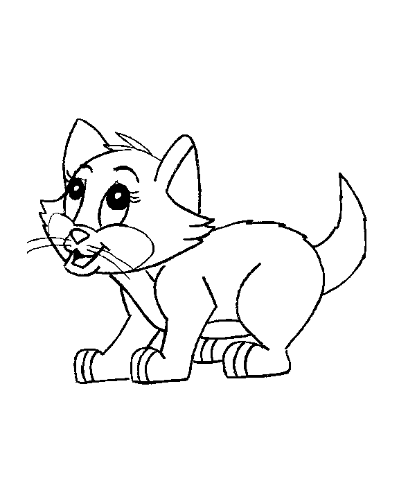 Cat Coloring Pages | Cats Coloring pages |Kitten Coloring pages | Cool cats | #21