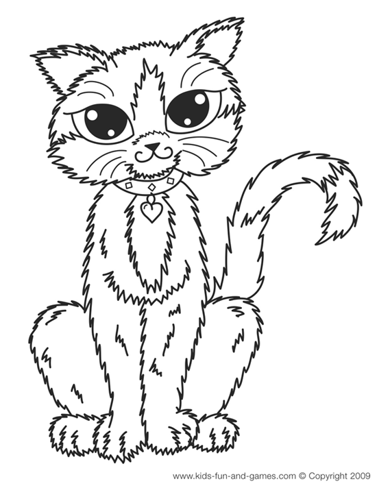 Cat Coloring Pages | Cats Coloring pages |Kitten Coloring pages | Cool cats | #25