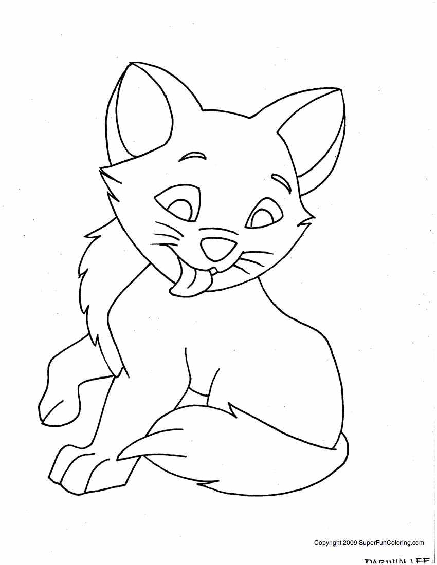  Cat Coloring Pages | Cats Coloring pages |Kitten Coloring pages | Cool cats | #8