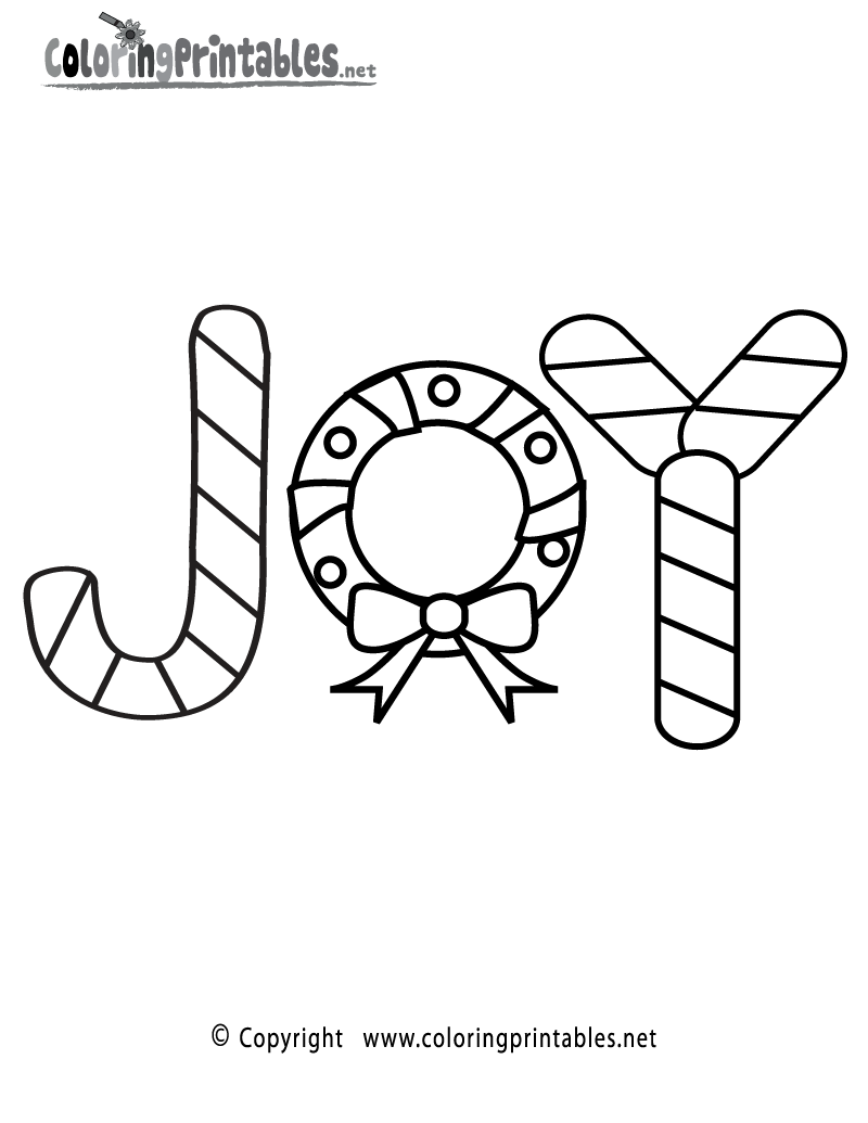 Christmas coloring pages to print | #4