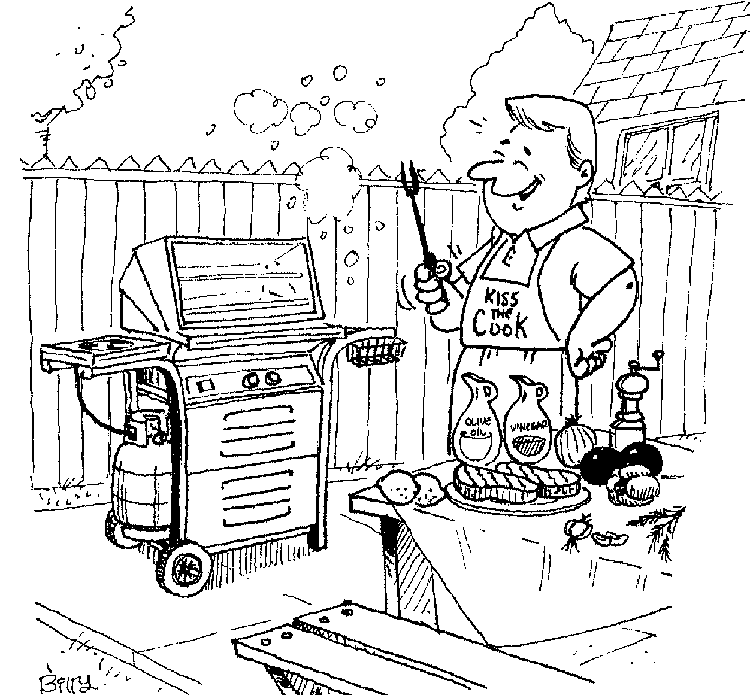  Dady cook food time Coloring page | Coloring pages to print | Color Printing |