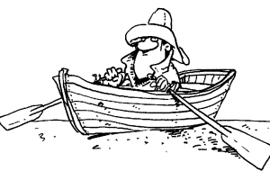 Funny boat pic Coloring page | Coloring pages to print | Color Printing |