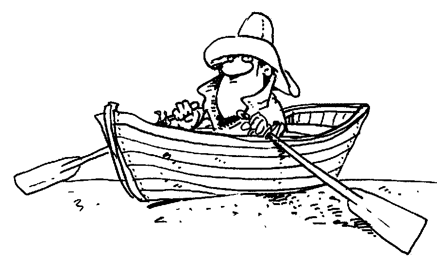  Funny boat pic Coloring page | Coloring pages to print | Color Printing |