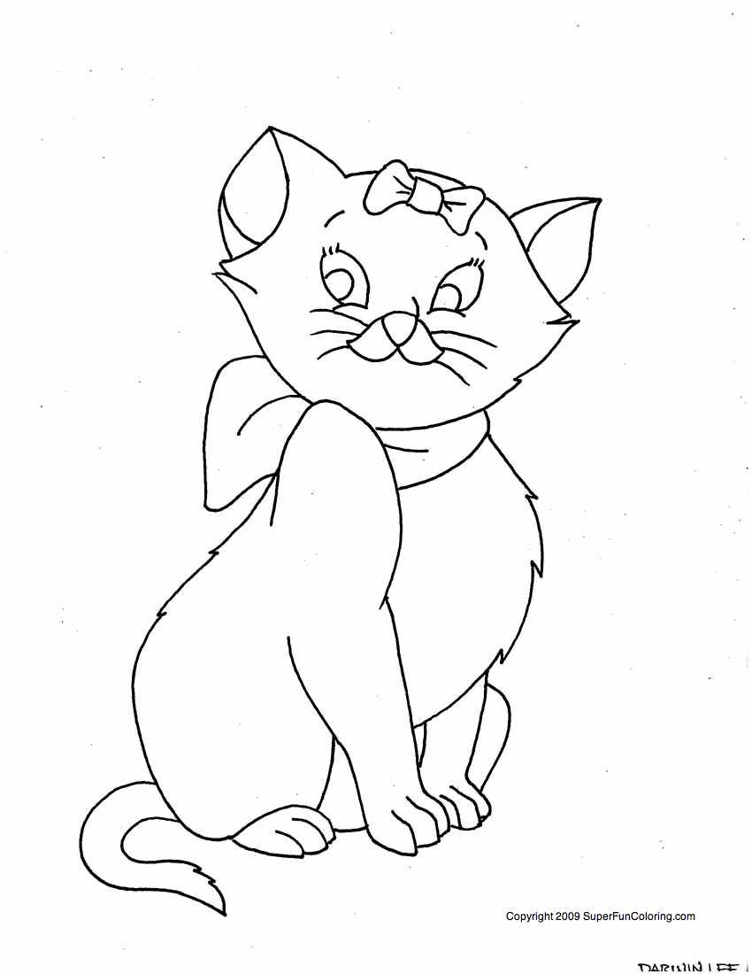  Girlfriend Cat Coloring Pages | Cats Coloring pages | Cool cats