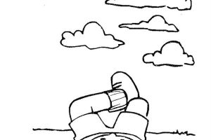 kid relax outoor Coloring page | Coloring pages to print | Color Printing |