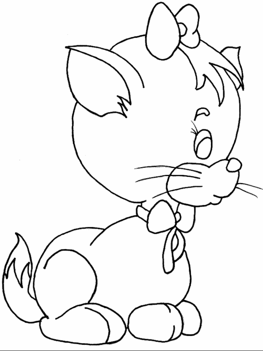  Mini Cat Coloring Pages | Cats Coloring pages | Cool cats