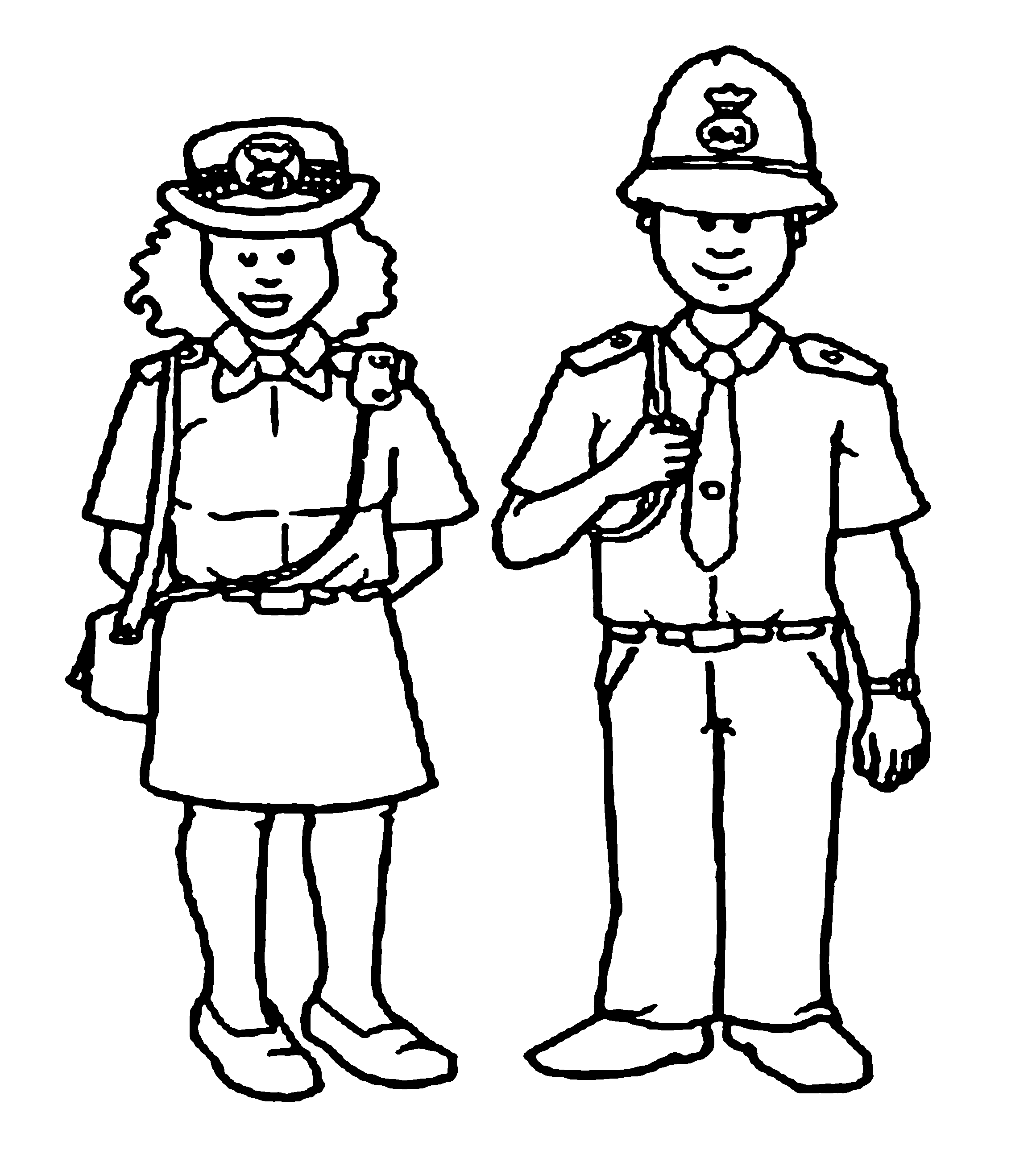  Police Coloring Pages| Coloring pages to print | Color Printing | #14