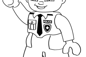 Police Coloring Pages| Coloring pages to print | Color Printing | #20