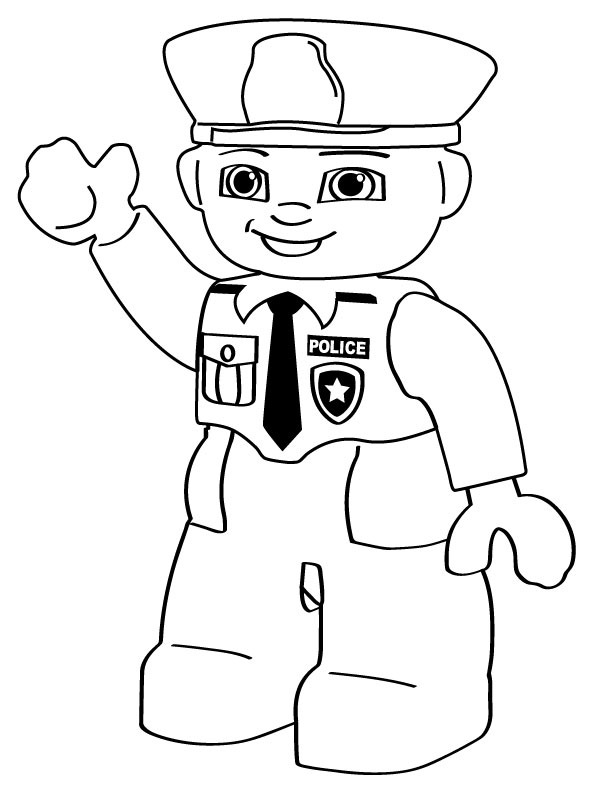  Police Coloring Pages| Coloring pages to print | Color Printing | #20