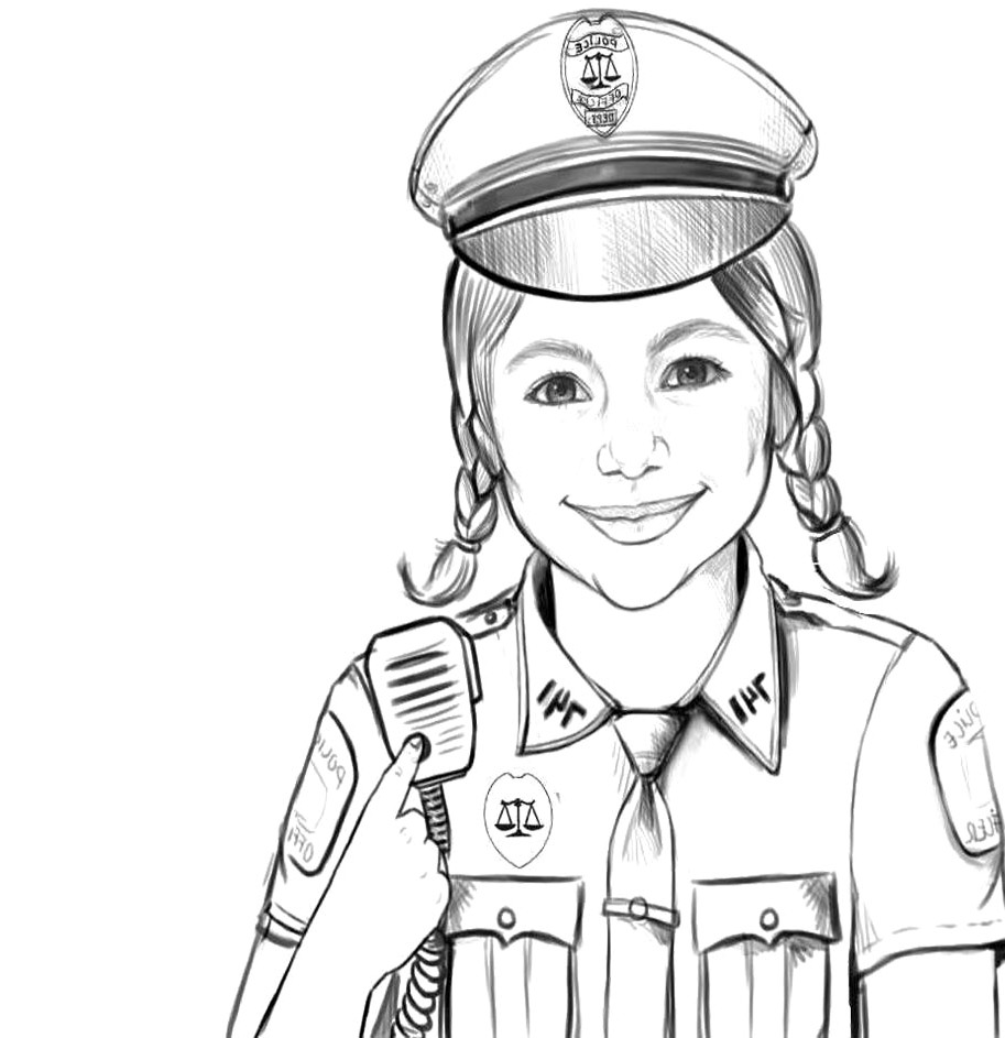  Police Coloring Pages| Coloring pages to print | Color Printing | #22