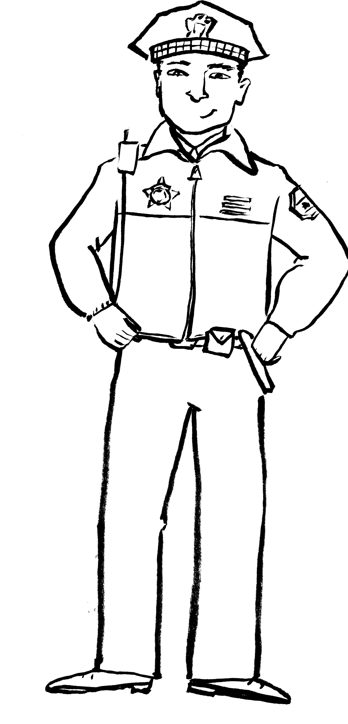  Police Coloring Pages| Coloring pages to print | Color Printing | #27