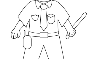 Police Coloring Pages| Coloring pages to print | Color Printing | #3