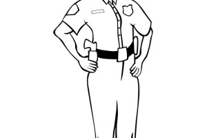 Police Coloring Pages| Coloring pages to print | Color Printing | #7