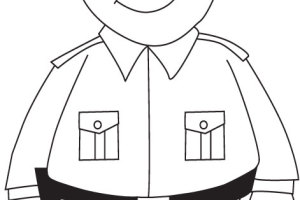 Police Coloring Pages| Coloring pages to print | Color Printing | #9