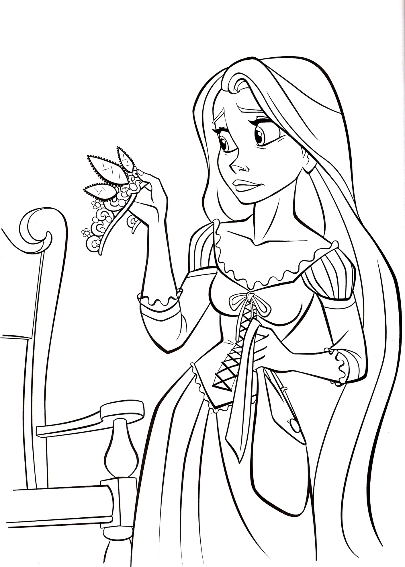  Princess Disney Coloring Pages for kids | Disney coloring pages |