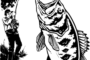 Real big fish Coloring page | Coloring pages to print | Color Printing |