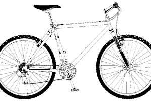 Real cool Bicycle Coloring page | Coloring pages to print | Color Printing |