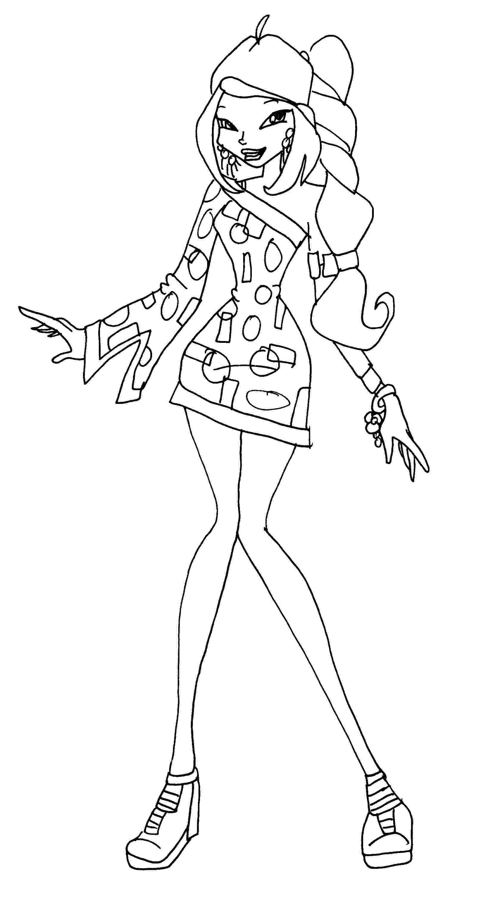  Winx Club Coloring Pages | Hot Winx Club |#10
