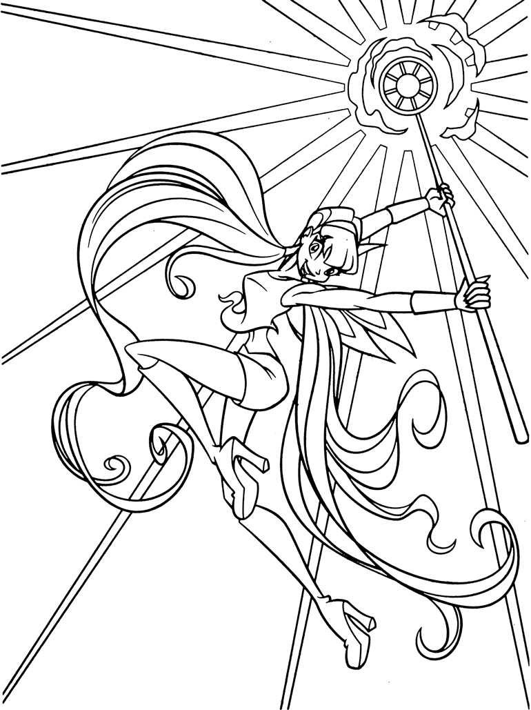 Winx Club Coloring Pages | Hot Winx Club |#11