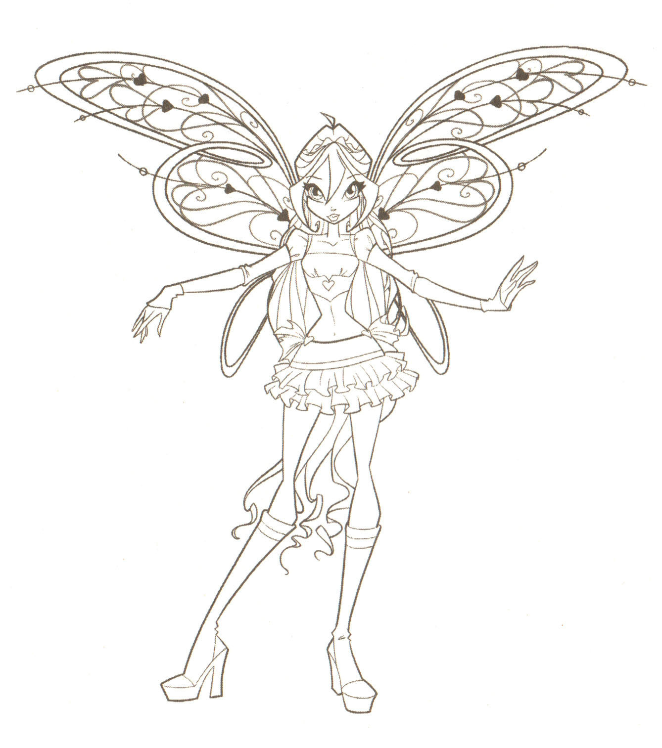  Winx Club Coloring Pages | Hot Winx Club |#13