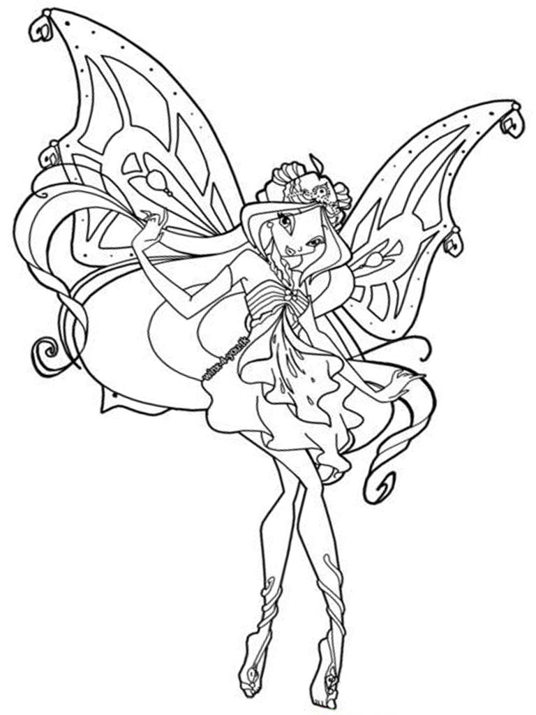  Winx Club Coloring Pages | Hot Winx Club |#4
