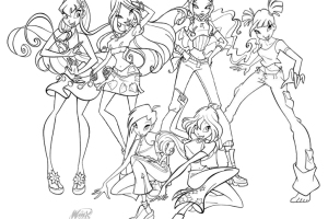 Winx Club Coloring Pages | Hot Winx Club |#6