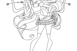 Winx Club Coloring Pages | Hot Winx Club |#9