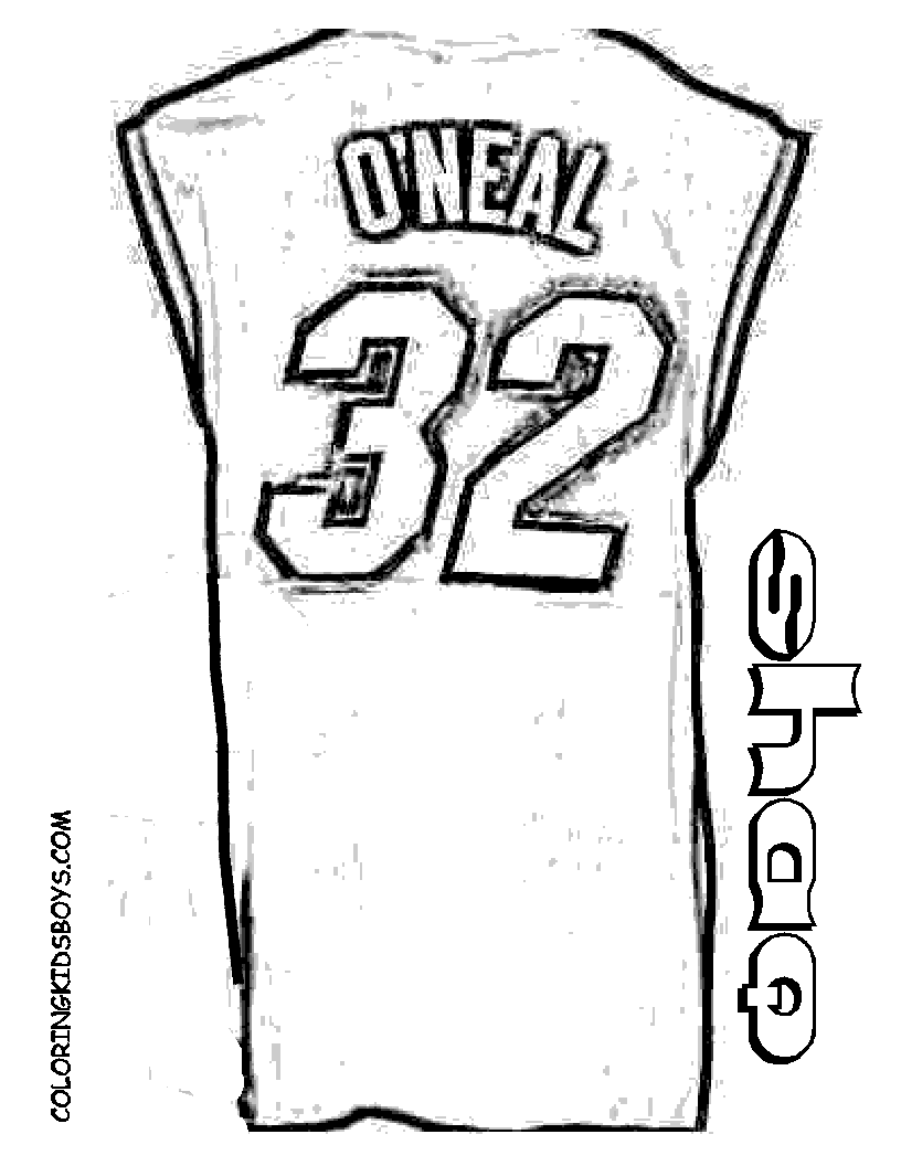Basketball Teams Coloring pages - 12