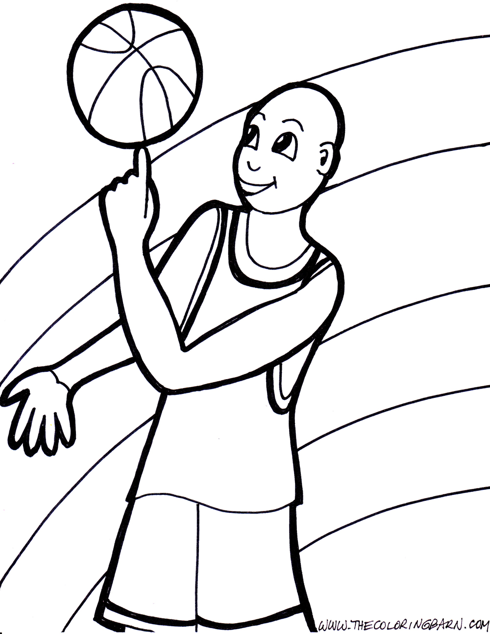  Basketball Teams Coloring pages – 4